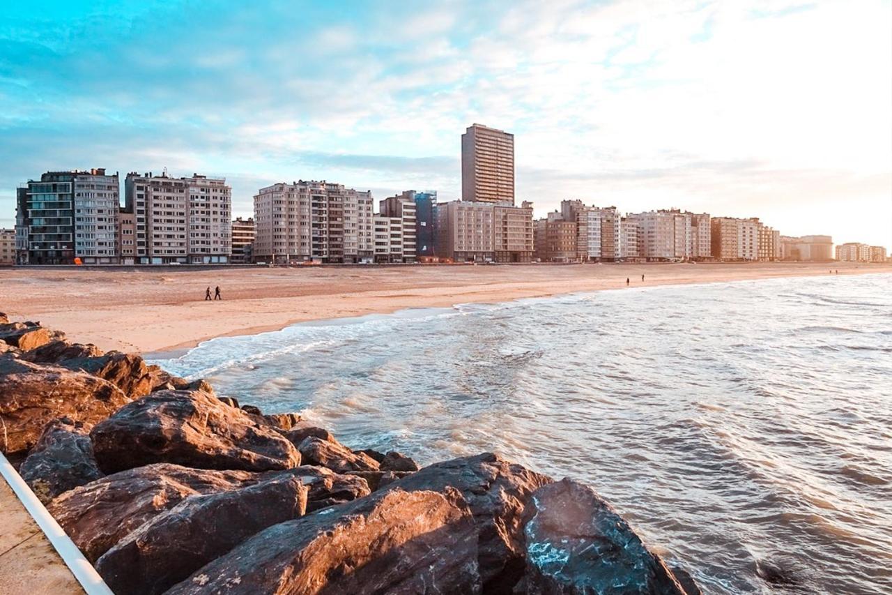אוסטנדה Moderne Appartement Aan Zee מראה חיצוני תמונה